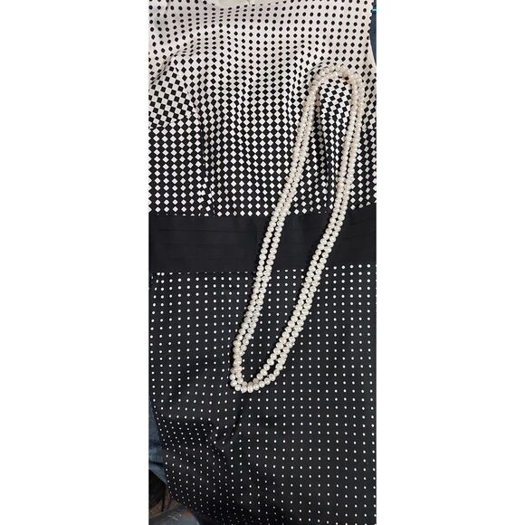 Authentic 36" Baroque fresh water pearl opera length necklace - Picture 5 of 7